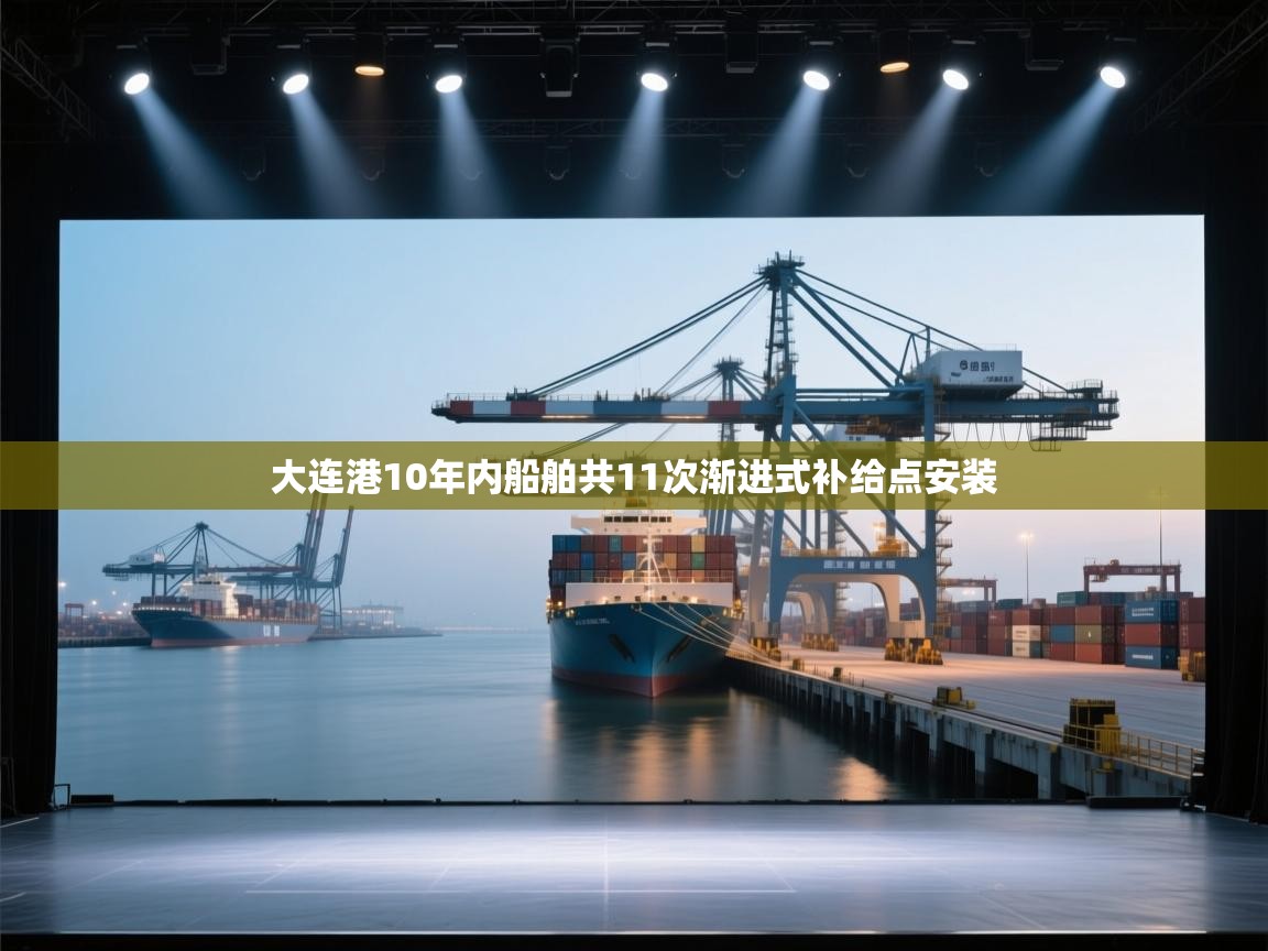 大连港10年内船舶共11次渐进式补给点安装