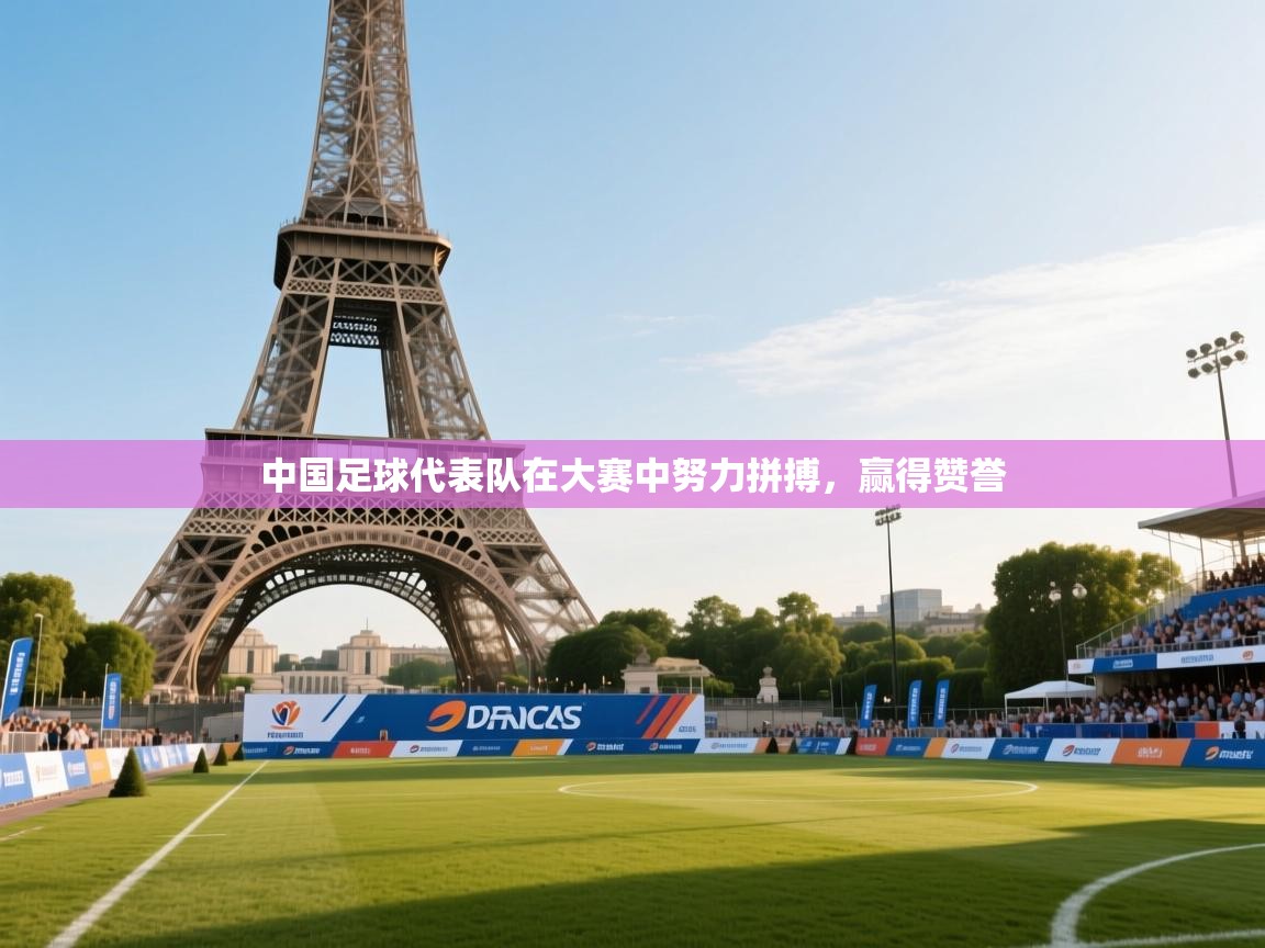 中国足球代表队在大赛中努力拼搏，赢得赞誉