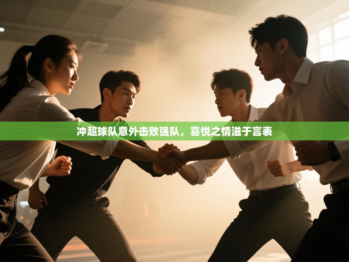 冲超球队意外击败强队，喜悦之情溢于言表